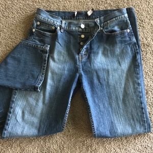 London Jeans Button Fly Size 8